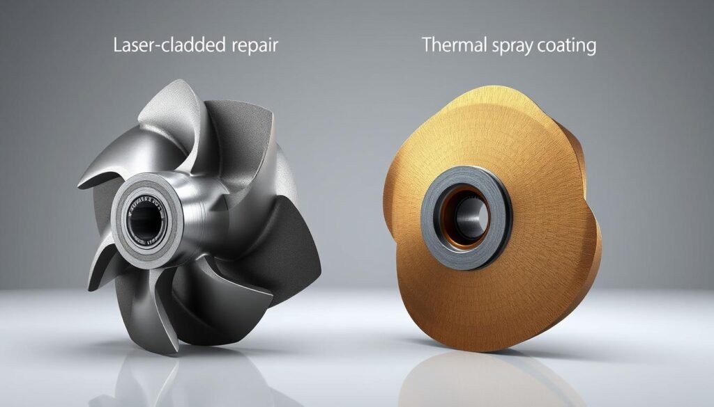 Impeller repair comparison