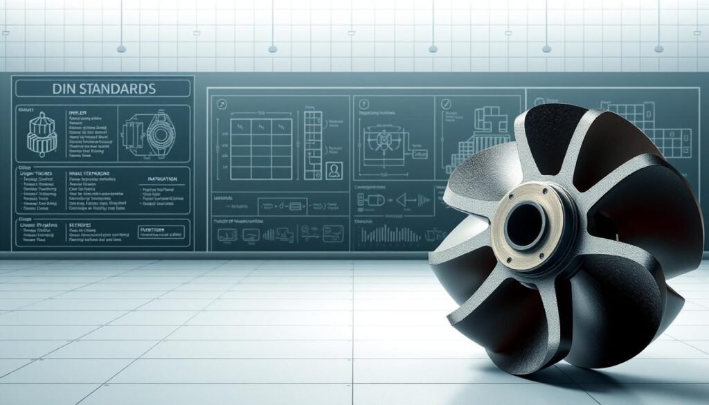 DIN standards in impeller production